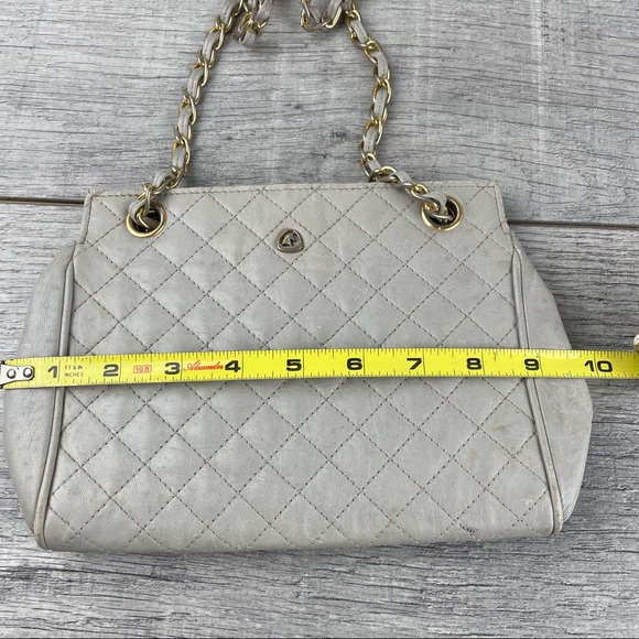 Vintage Rare Koret Quilted Leather Crosbody Purse Bag - Picture 9 of 10